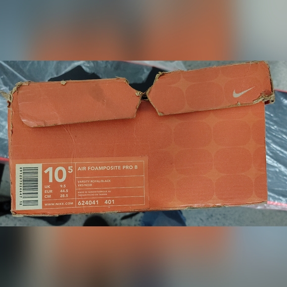 Nike Foamposite pro blue - Picture 8 of 8